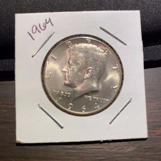 1964 KENNEDY SILVER HALF DOLLAR 