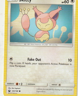 Pokemon Card: Skitty