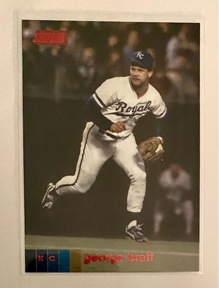 FREE: George Brett Stadium Club Red Foil