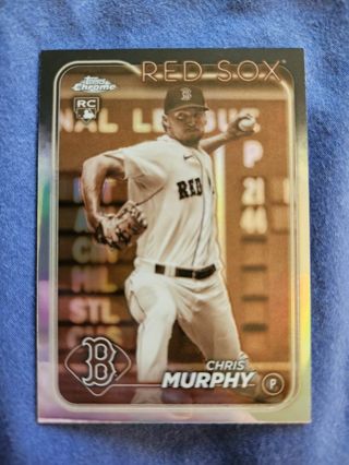 2024 Topps Chrome Rookie Sepia Refractor Chris Murphy