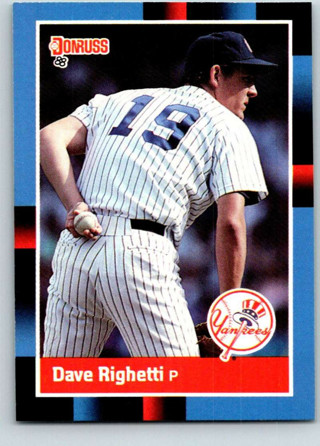 Dave Righetti 1988 Donruss New York Yankees