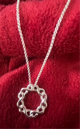 Brand new alloy or Sterling, silver necklace, free shipping