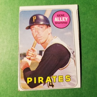 1969 - TOPPS BASEBALL CARD NO. 436 - GENE ALLEY - PIRATES