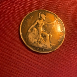 Great Britain 1 Penny – 1921
