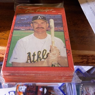 (50) random 1990 fleer baseball cards 