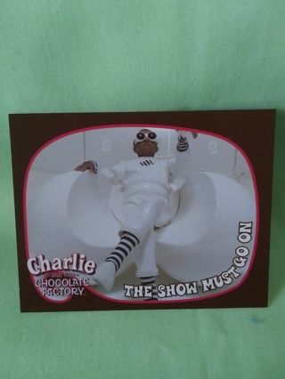 Charlie & The Chocolate Factory mini Trading Card