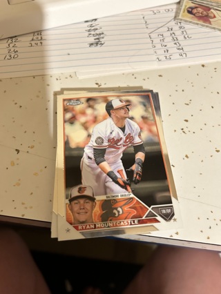 2023 topps chrome ryan mountcastle