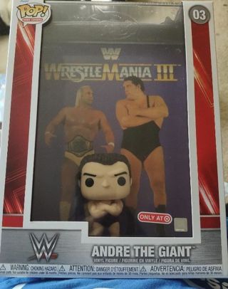Funko WWE Hulk vs Andre - Andre The Giant Pop Vinyl Figure, 6.45-Inch BRAND NEW