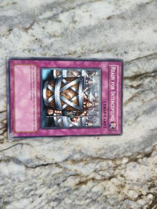 Yu-Gi-Oh Card Ready for Intercepting - unlimited