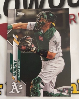 2020 Topps Sean Murphy Oakland Athletics Rookie RC