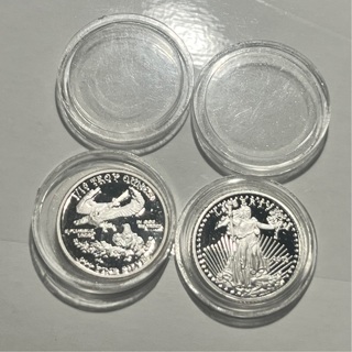 1 Proof 1/10 Troy Ounce .999 Fine Silver Liberty 