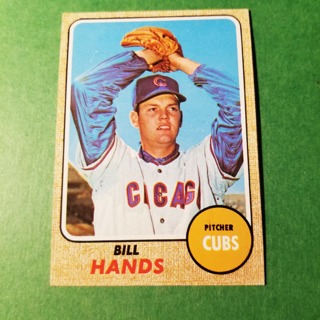 1968 - TOPPS BASEBALL CARD NO. 279 - BILL HANDS - CUBS