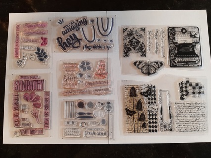 50+ Unmounted Stamps for Crafting