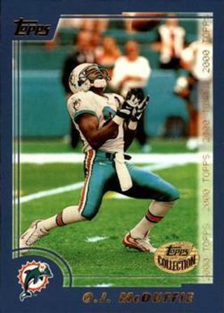 Tradingcard - 2000 Topps - Topps Collection #265 - O.J. McDuffie - Miami Dolphins