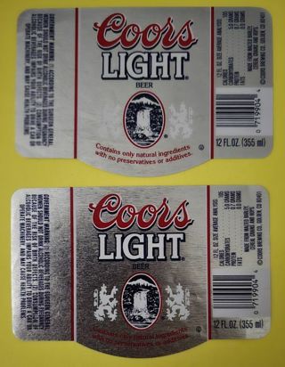 Coors Labels