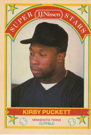 1989 Nissen #8 Kirby Puckett