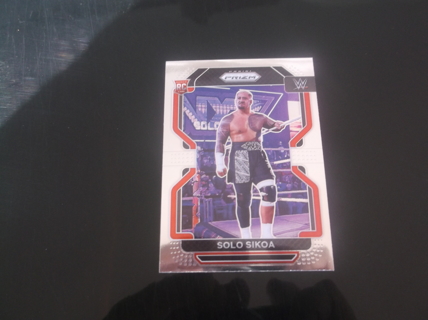 wwe  2022 Panini Prizm    Solo Sikoa   ROOKIE   card  #   114  