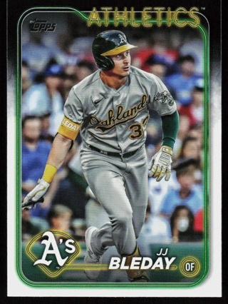 2024 Topps JJ Bleday #147 BASEBALL Oakland Athletics