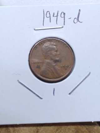 1949-D Lincoln Wheat Penny! 43.1