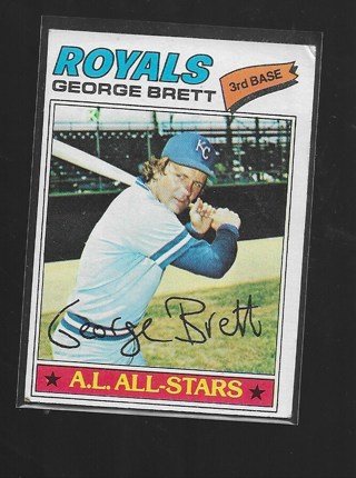 1977 TOPPS GEORGE BRETT #580