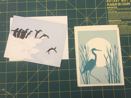 Sea Birds Cards