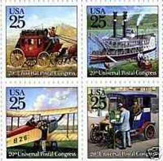 4 NEW USA HISTORICAL EVENTS 25CENT STAMPS