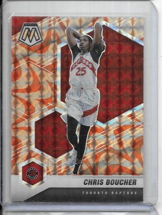 Chris Boucher 2020-21 Mosaic Mosaic Reactive Orange #20