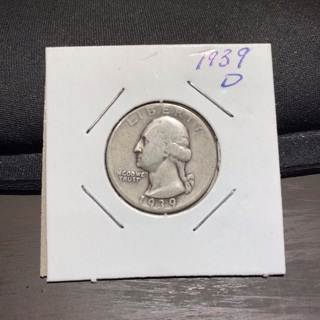 1939 D WASHINGTON QUARTER 