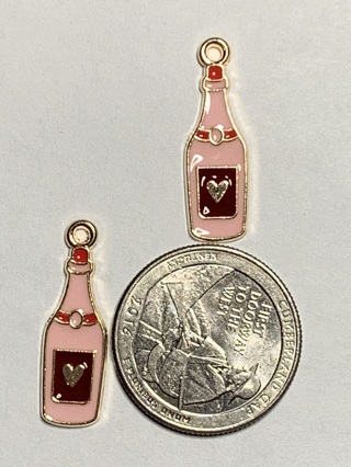 ♥♥VALENTINE’S DAY CHARMS~#33~SET 3~SET OF 2 CHARMS~FREE SHIPPING ♥♥