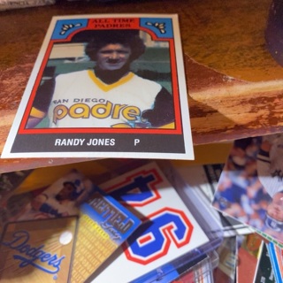 1986 tcma all time padres randy jones baseball card 