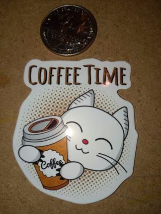 Cat Cute new vinyl sticker no refunds regular mail win 2 or more get bonus