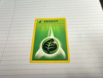 Pokemon Base Set Grass Energy 99/102 #4