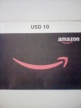 Amazon e-gift card for $10.00