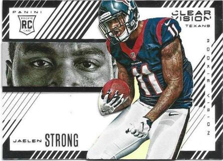 2015 CLEAR VISION JAELEN STRONG INSERT ROOKIE CARD