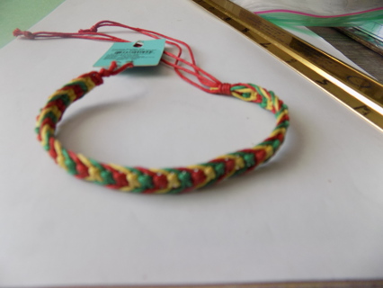 Earth and Surf Autumn colors woven Friendshipo bracelet stripes