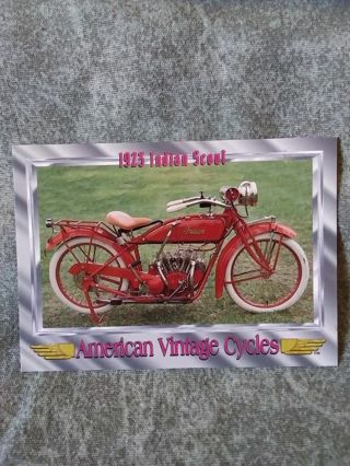 American Vintage Cycles Trading Card # 50