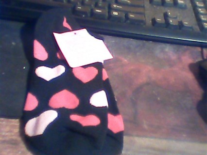 Valentine's  Day low cut socks