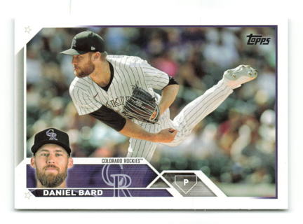 2023 Topps Series 2 Daniel Bard #377 Colorado Rockies Baseball Card