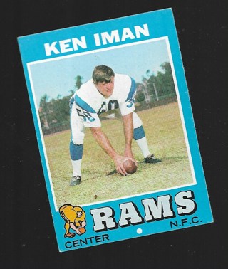 1971 TOPPS KEN IMAN #68