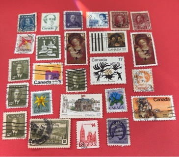 Canada  stamp lot