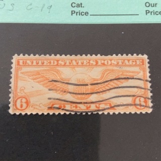 USA C19 stamp 