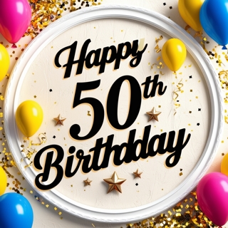 gift card birth day 50 year old