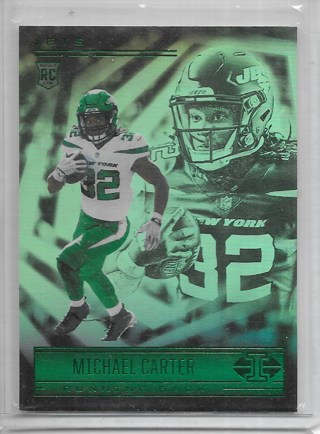 Michael Carter 2021 Illusions Emerald #93