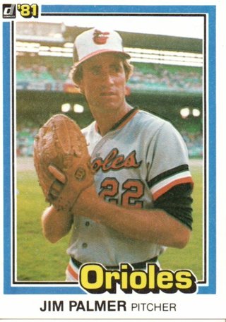 1981 Donruss Jim Palmer #353