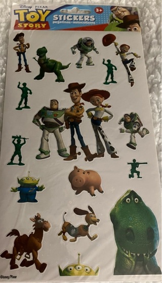 15 Holographic “Toy Story” Stickers