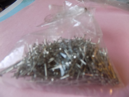 Small baggie of straight pins for sewing projects