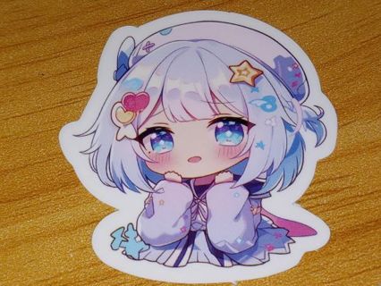 Girl so Cute new 1⃣ nice vinyl sticker no refunds regular mail only win 2 or more get bonus