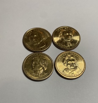 Presidential dollar 1$ coins 