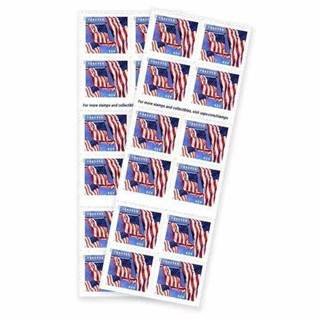 30 NEW UNUSED FOREVER  STAMPS = THE AMERICAN FLAG