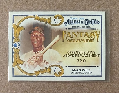 Willie McCovey insert